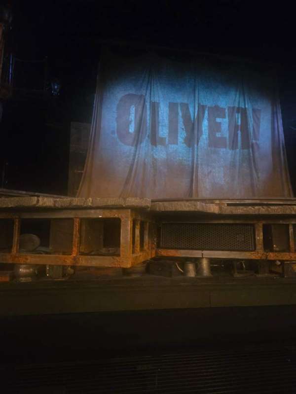 Gielgud Theatre, section: Stalls, row: A, seat: 18