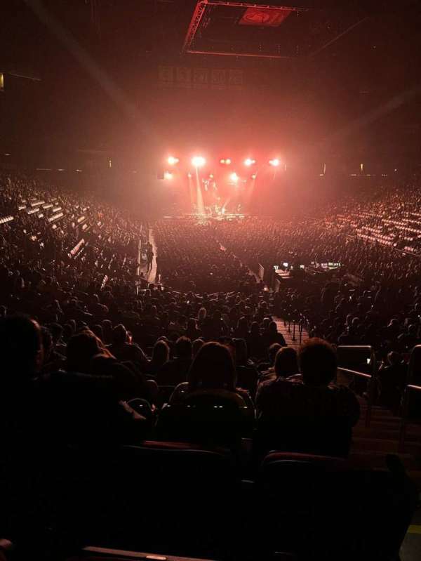 Prudential Center, section: 1, row: 20, seat: 1