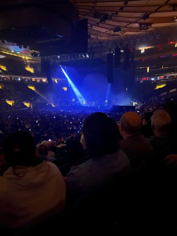 Madison Square Garden, section: 105, row: 11, seat: 2