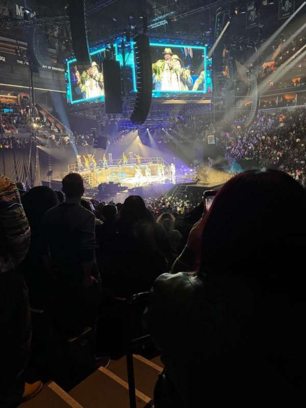 Barclays Center, section: 24, row: 16, seat: 17