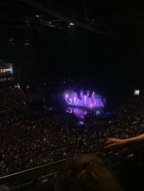 The O2, London, section: 416, row: J, seat: 824