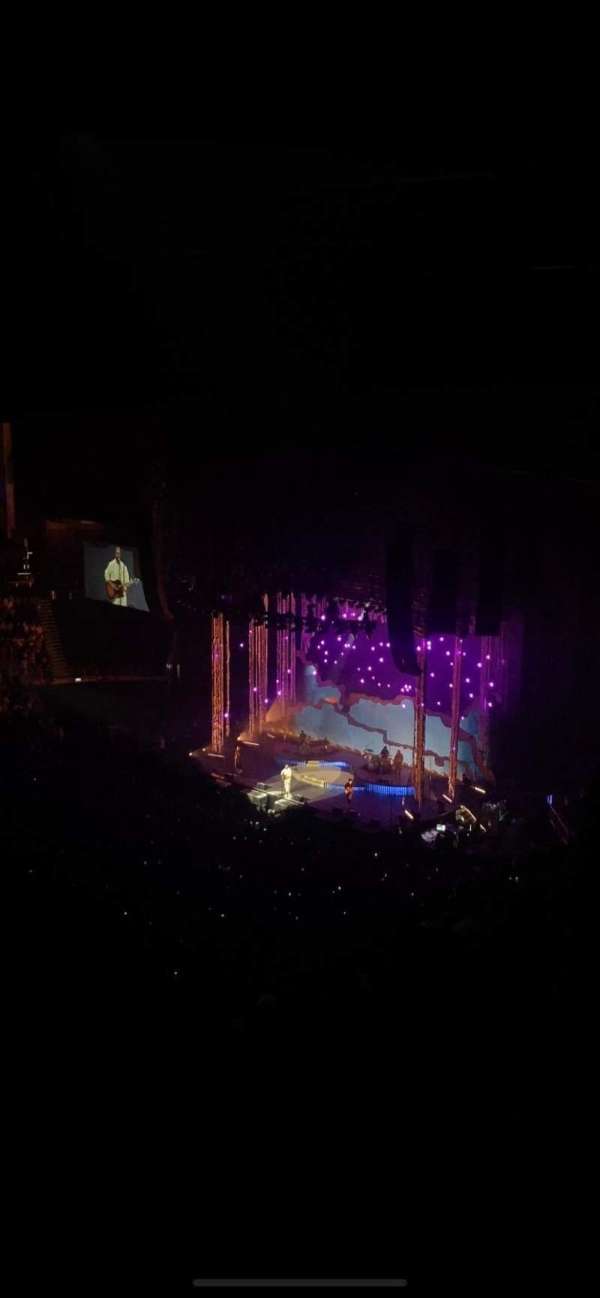 The O2, London, section: 417, row: U, seat: 59