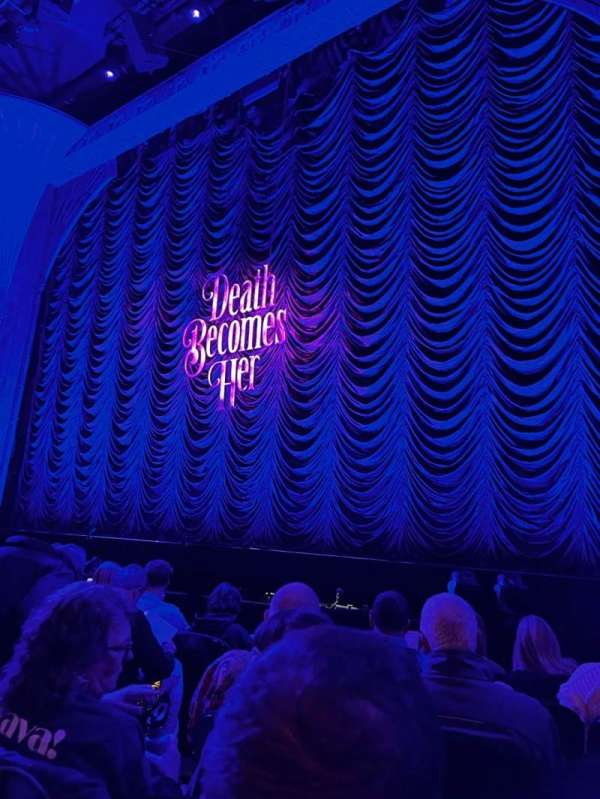 Lunt-Fontanne Theatre, section: Orchestra R, row: F, seat: 8