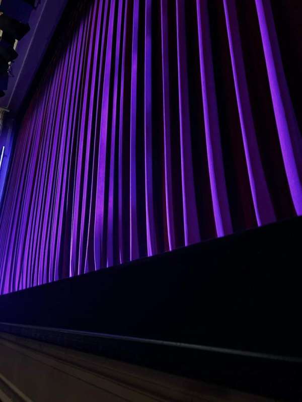 Music Box Theatre, section: Orchestra R, row: A, seat: 6