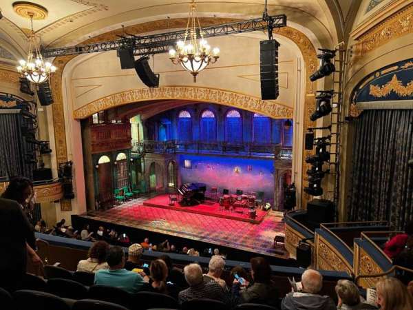Gerald Schoenfeld Theatre, section: Mezzanine R, row: F, seat: 18
