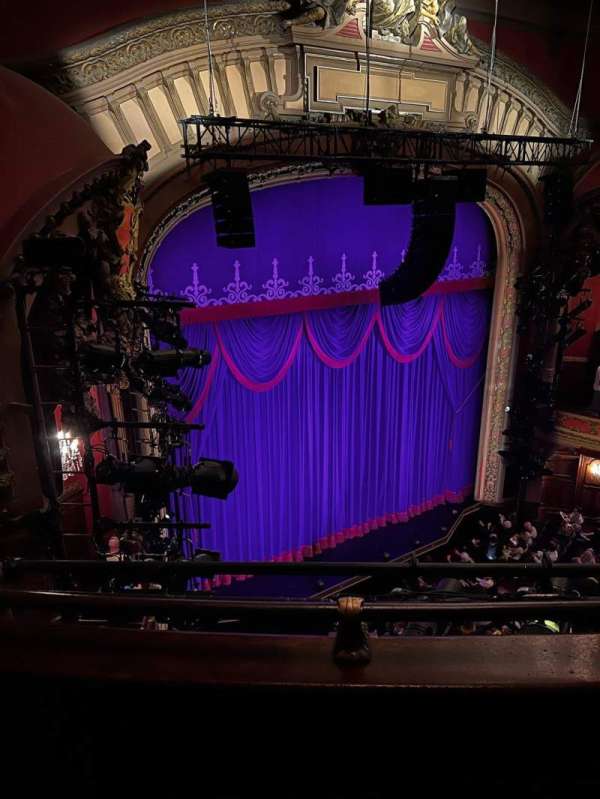 Lyceum Theatre, Broadway, section: Balcony L, row: B, seat: 21