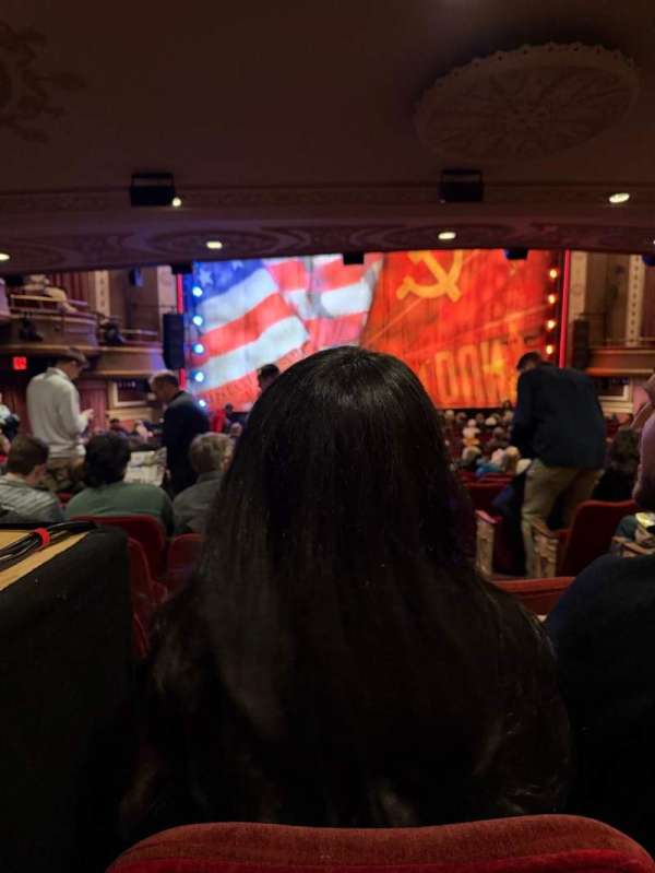 Imperial Theatre, section: Orchestra L, row: U, seat: 3