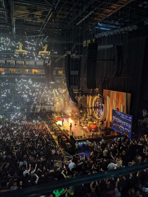 Chase Center, section: S6, row: A, seat: 1