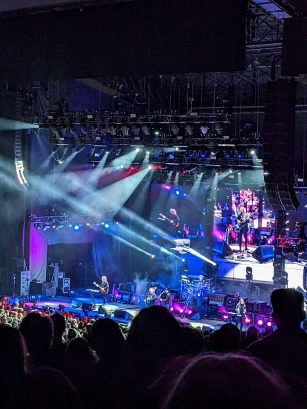 Shoreline Amphitheatre, section: 200, row: K, seat: 24