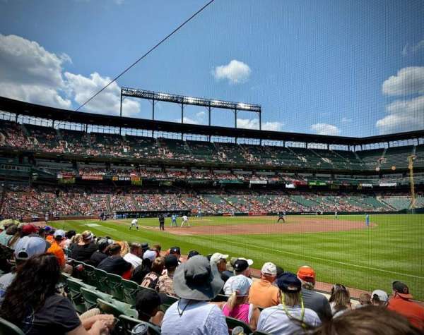 Oriole Park at Camden Yards, section: 12, row: 7, seat: 1