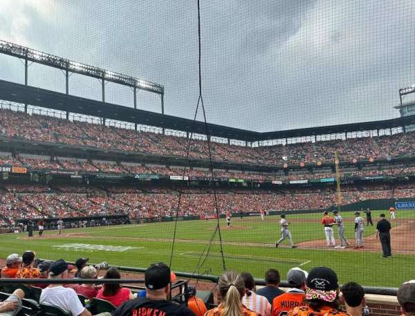 Oriole Park at Camden Yards, section: 18, row: 8, seat: 9