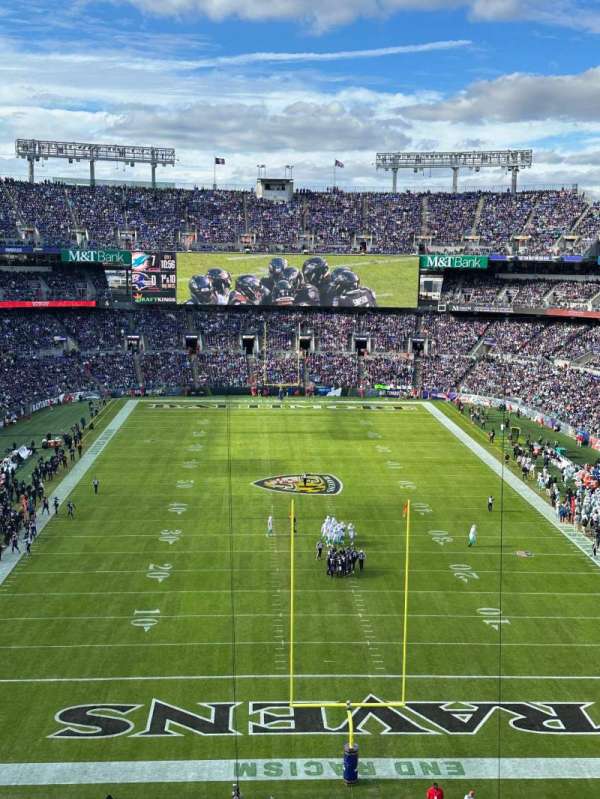 M&T Bank Stadium, section: 513, row: 1, seat: 17