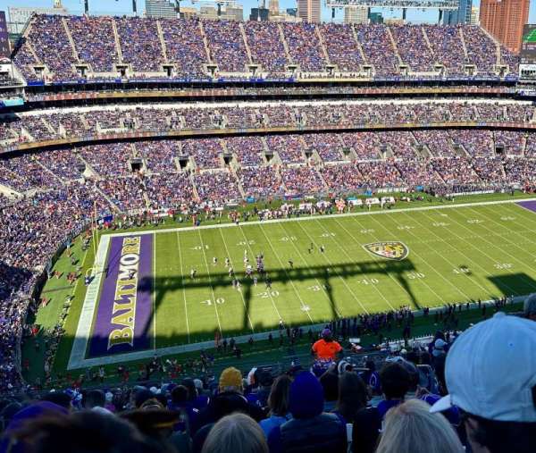 M&T Bank Stadium, section: 530, row: 23, seat: 6