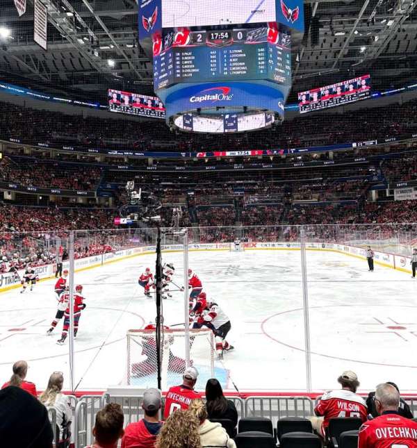 Capital One Arena, section: 106, row: J, seat: 3