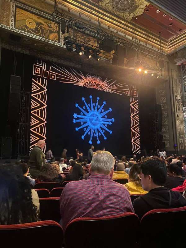 Hollywood Pantages Theatre, section: Orchestra LC, row: Q, seat: 311