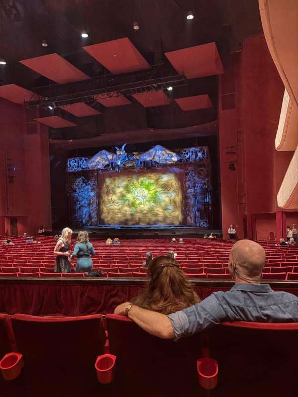San Diego Civic Theatre, section: Dress Circle R, row: C, seat: 42
