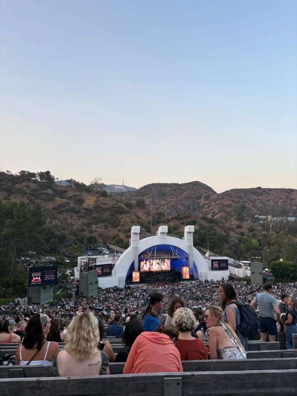 Hollywood Bowl, section: U1, row: 17, seat: 28