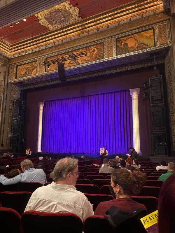 Hollywood Pantages Theatre, section: Orchestra RC, row: R, seat: 209