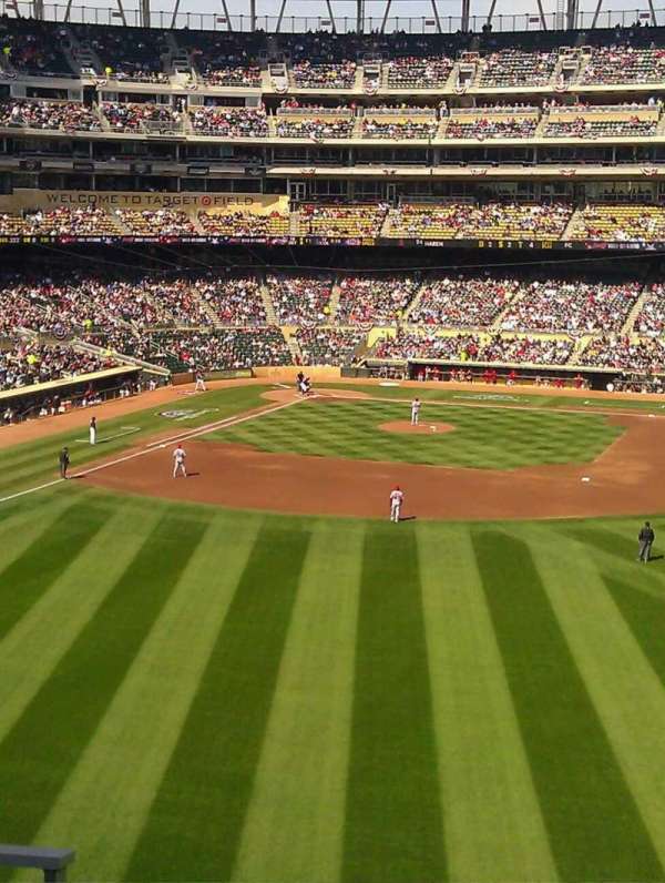 Target Field, section: 240, row: 4, seat: 28