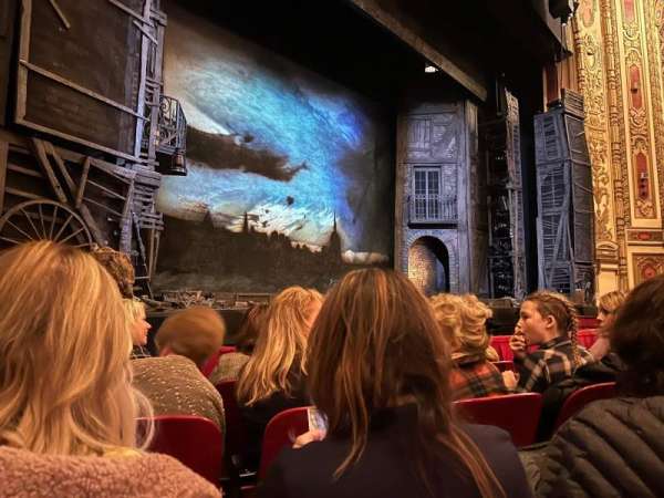 Cadillac Palace Theater, section: Orchestra L, row: D, seat: 13