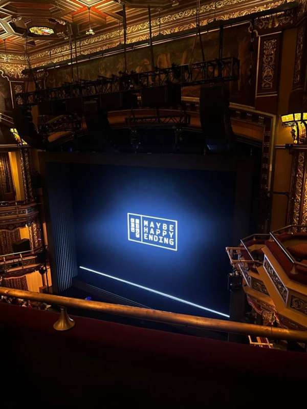 Belasco Theatre, section: Balcony R, row: B, seat: 16