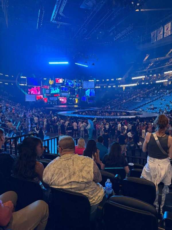 Prudential Center, section: 1, row: 6, seat: 10