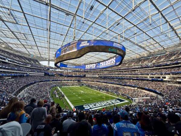 SoFi Stadium, section: 229, row: 28, seat: 10