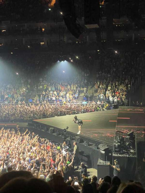 The O2, London, section: 112, row: R, seat: 392
