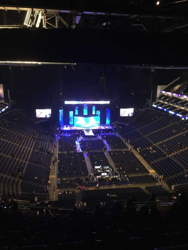 The O2, London, section: 411, row: S, seat: 697