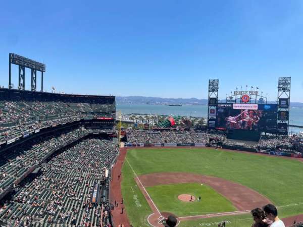 Oracle Park, section: VR313, row: 15, seat: 1
