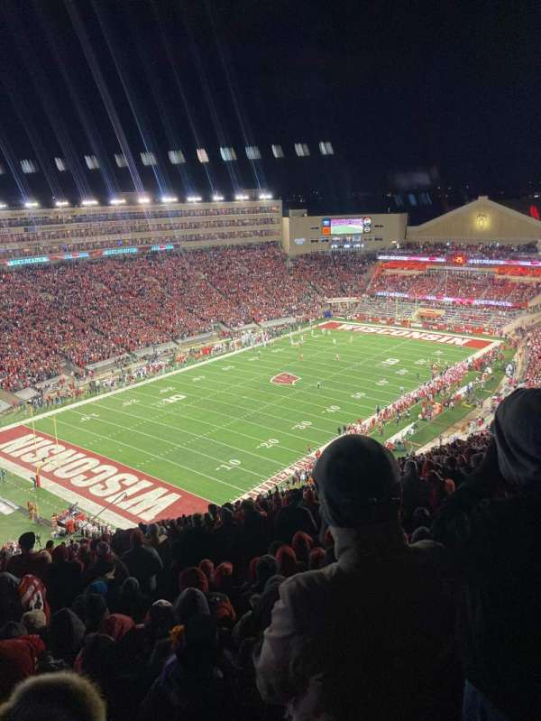 Camp Randall Stadium, section: KK, row: 40, seat: 36