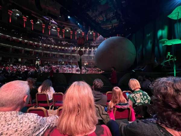 Royal Albert Hall, section: Stalls M, row: 4, seat: 102