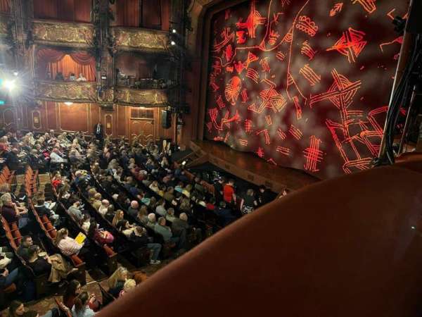 Lyceum Theatre, West End, section: Royal Circle, row: AA, seat: 2