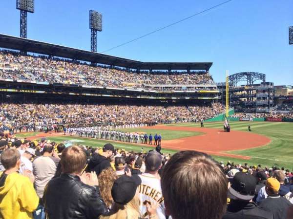PNC Park, section: 107, row: N, seat: 14
