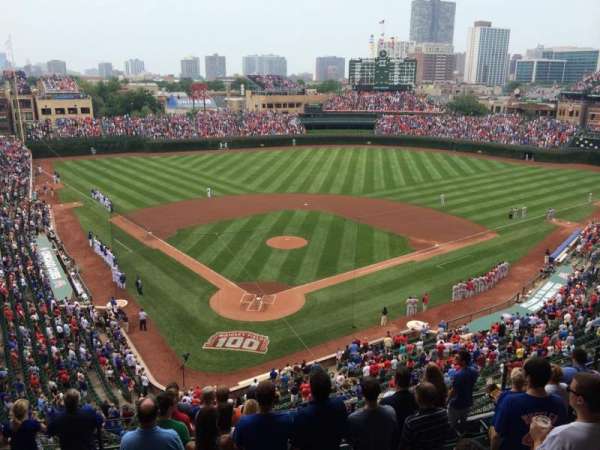 Wrigley Field, section: 319R, row: 10, seat: 1