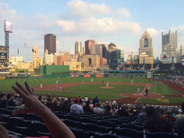 PNC Park, section: 119, row: T, seat: 20