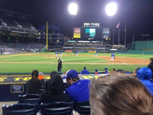 PNC Park, section: 12, row: L, seat: 10