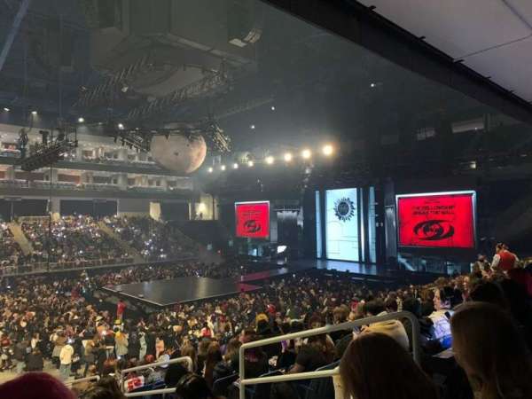 Wintrust Arena, section: 101, row: K, seat: 12