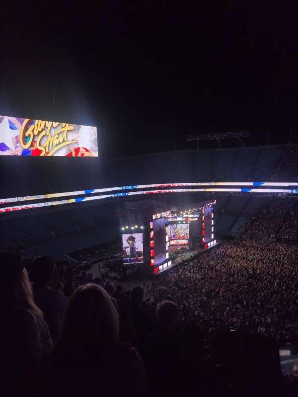 Bank of America Stadium, section: 540, row: 15, seat: 12
