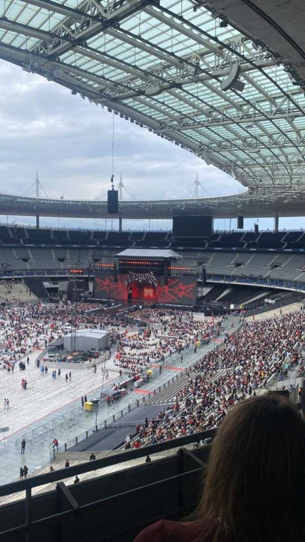Stade de France, section: B4, row: 63, seat: 23