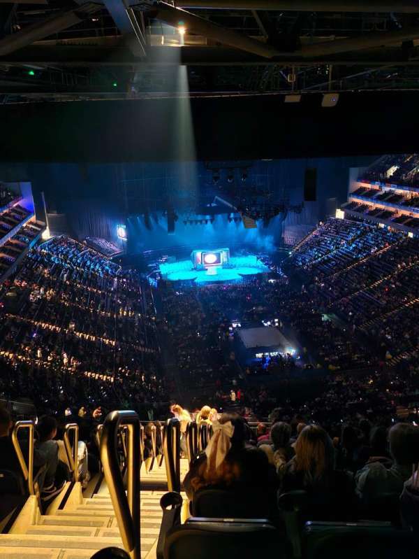 The O2, London, section: 410, row: U, seat: 685 - 688