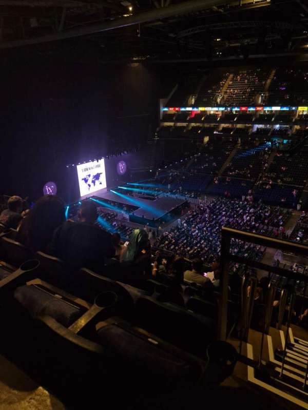 The O2, London, section: 405, row: J, seat: 559-560