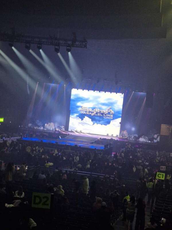 OVO Arena, Wembley, section: E1, row: J, seat: 16-17