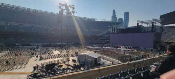 Soldier Field, section: 210, row: 4, seat: 9