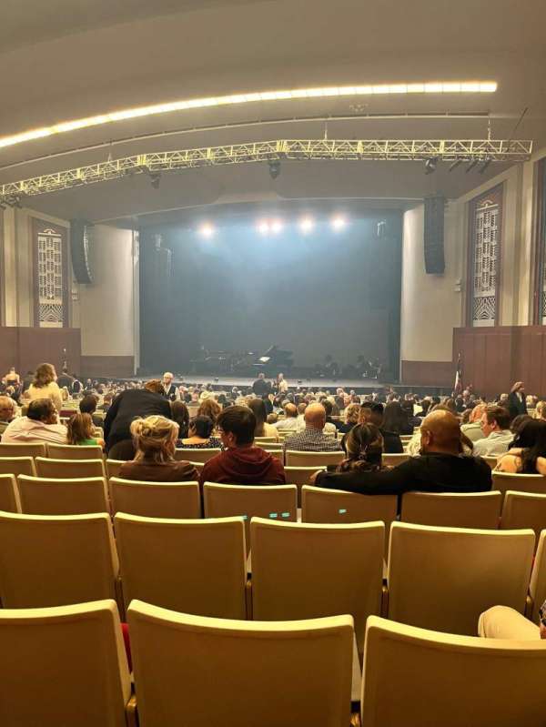 Will Rogers Auditorium, section: RFLRRC, row: EE, seat: 10