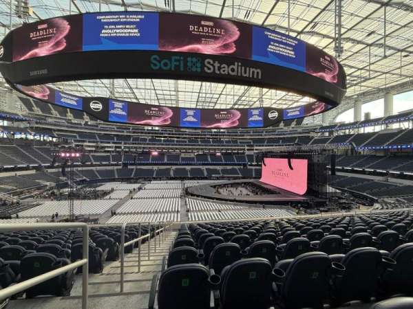 SoFi Stadium, section: VIP247, row: 15, seat: 1