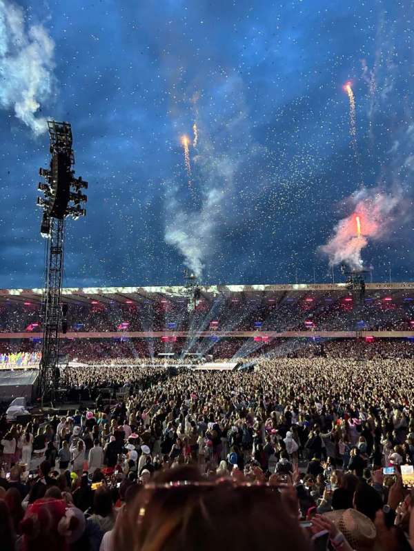 Murrayfield Stadium, section: West, row: S, seat: 17