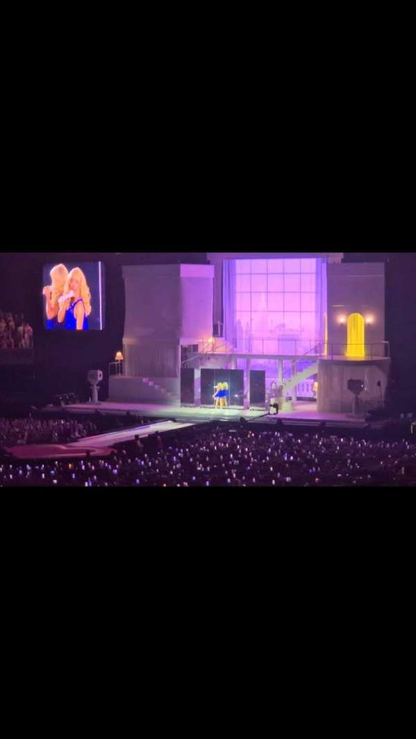 The O2, London, section: 110, row: W