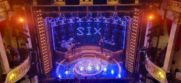 Vaudeville Theatre, section: Grand Circle, row: A, seat: 9