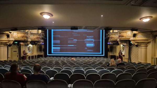 Wyndham's Theatre, section: Stalls, row: R, seat: 13